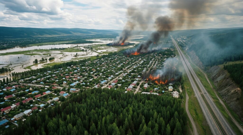Паводки и пожары: как проходит подготовка к природным рискам в Алтайском регионе - иллюстрация