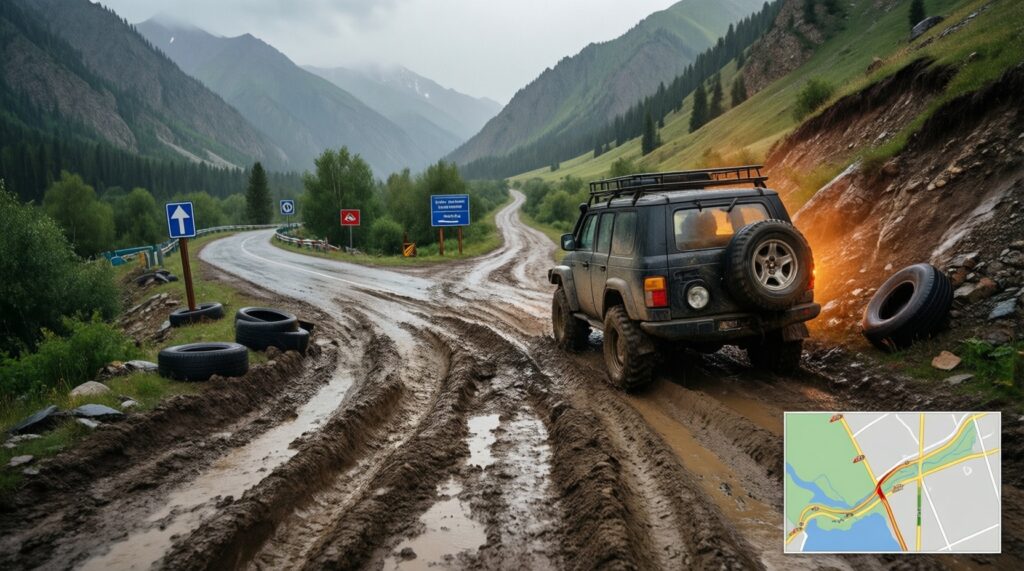 Дороги Алтая: где ремонтируют, какие участки перекрыты и как объехать - иллюстрация