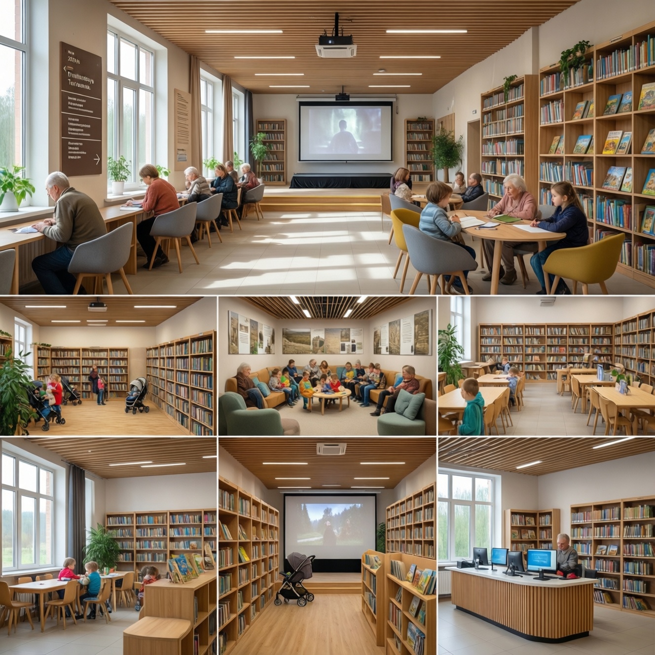 Дмитриевская сельская библиотека станет модельной в 2026 году по нацпроекту «Семья»