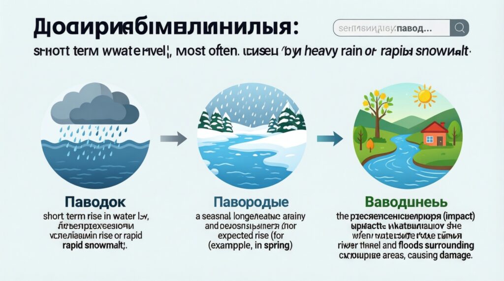 Погода и ЧС: паводки, пожары, штормовые предупреждения — оперативная сводка - иллюстрация