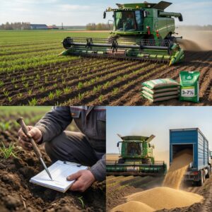 Сельское хозяйство: посевная и уборочная, господдержка и цены на продукцию