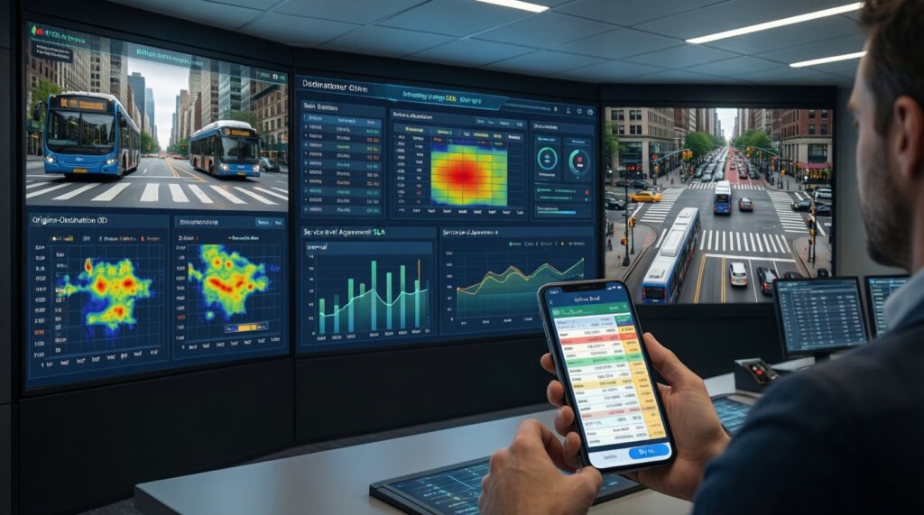 Транспорт и связь: новые маршруты, расписания, качество интернета в районах - иллюстрация