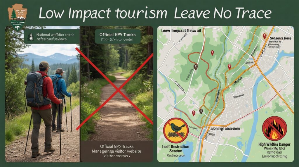 Туризм без вреда природе: правила посещения популярных мест и штрафы - иллюстрация