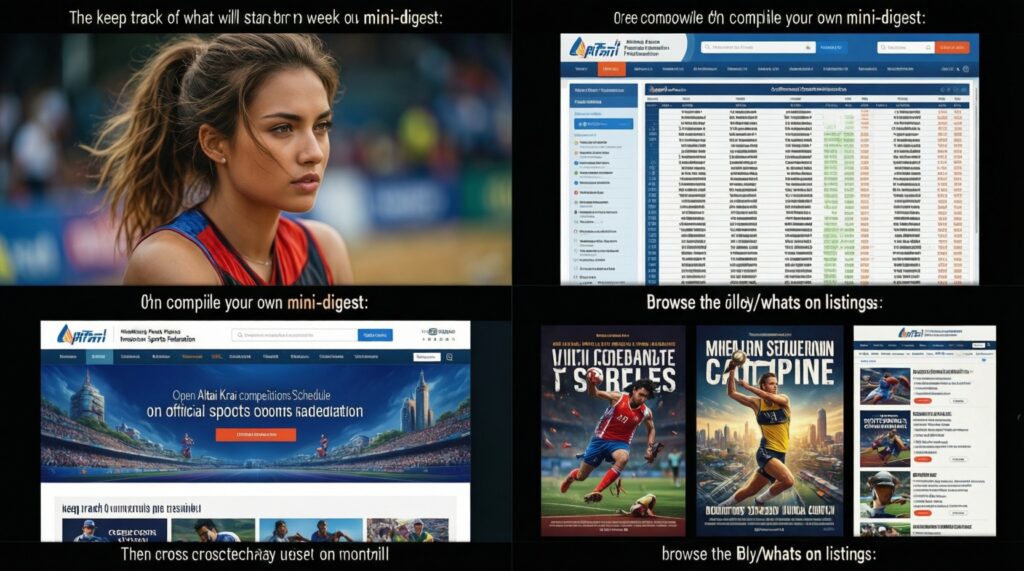 Спорт Алтая: результаты команд и спортсменов, ближайшие соревнования - иллюстрация