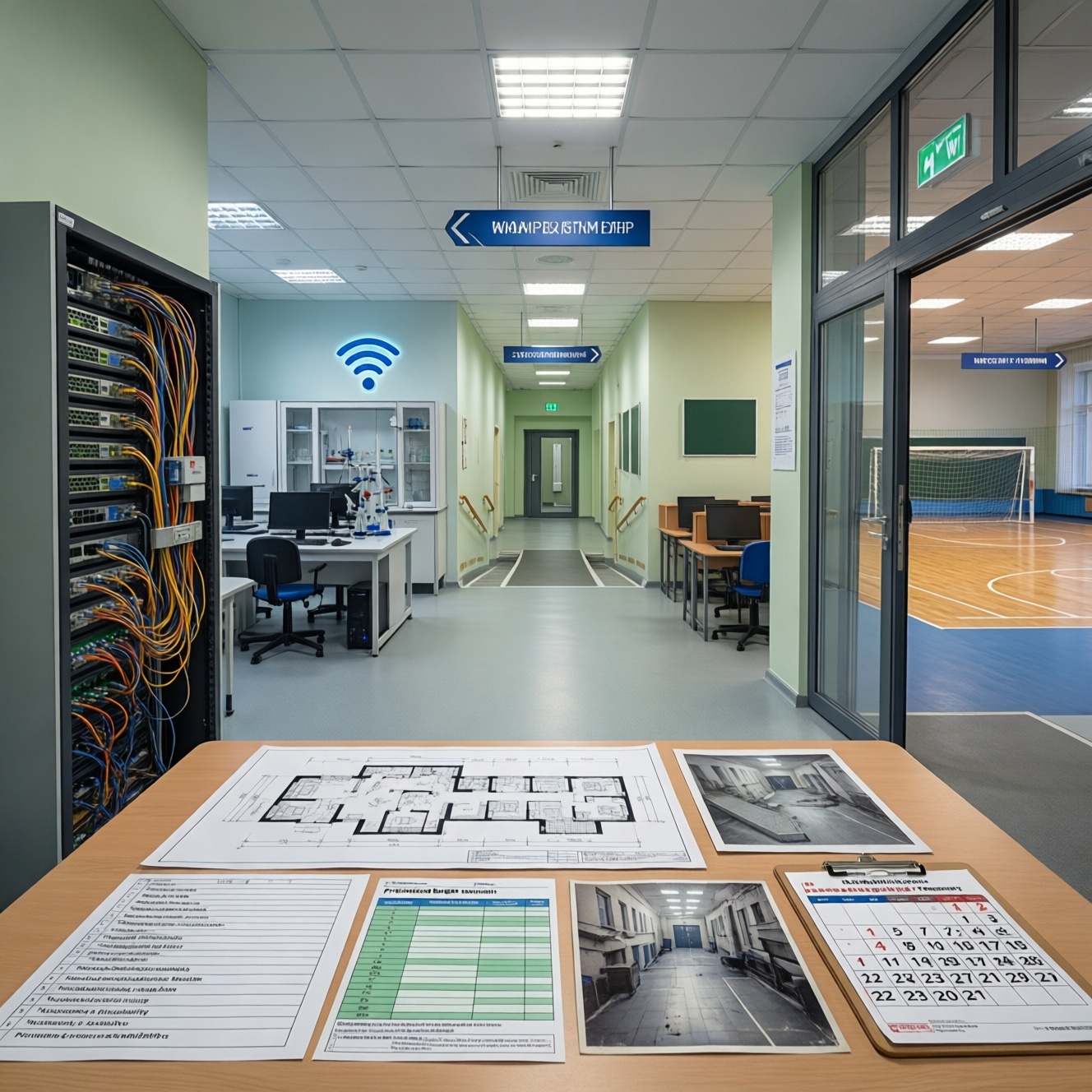 Строительство и ремонт школ: кружки, результаты ЕГЭ и олимпиады в образовании