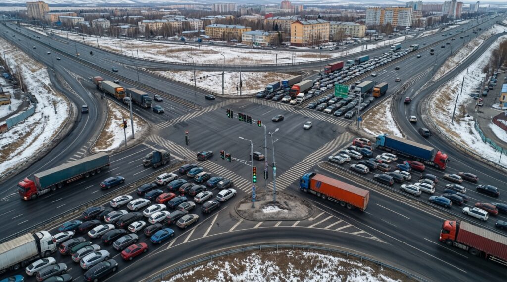 Развитие дорог и транспорта в Алтайском крае: ремонты, развязки, расписания - иллюстрация