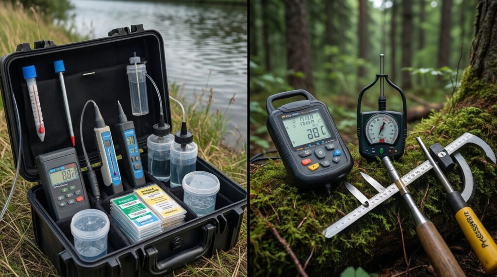 Экология и охрана природы: состояние рек, лесов и меры против загрязнения - иллюстрация