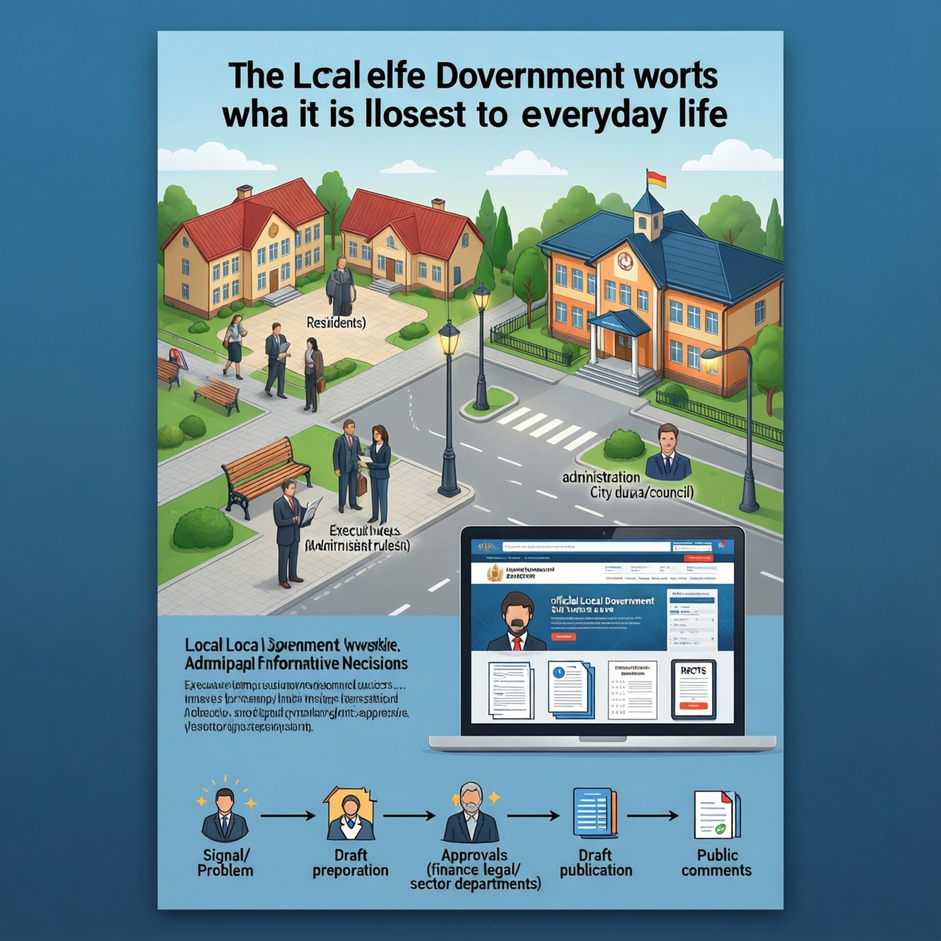 Местное самоуправление: решения администраций на слушаниях и инициативы жителей