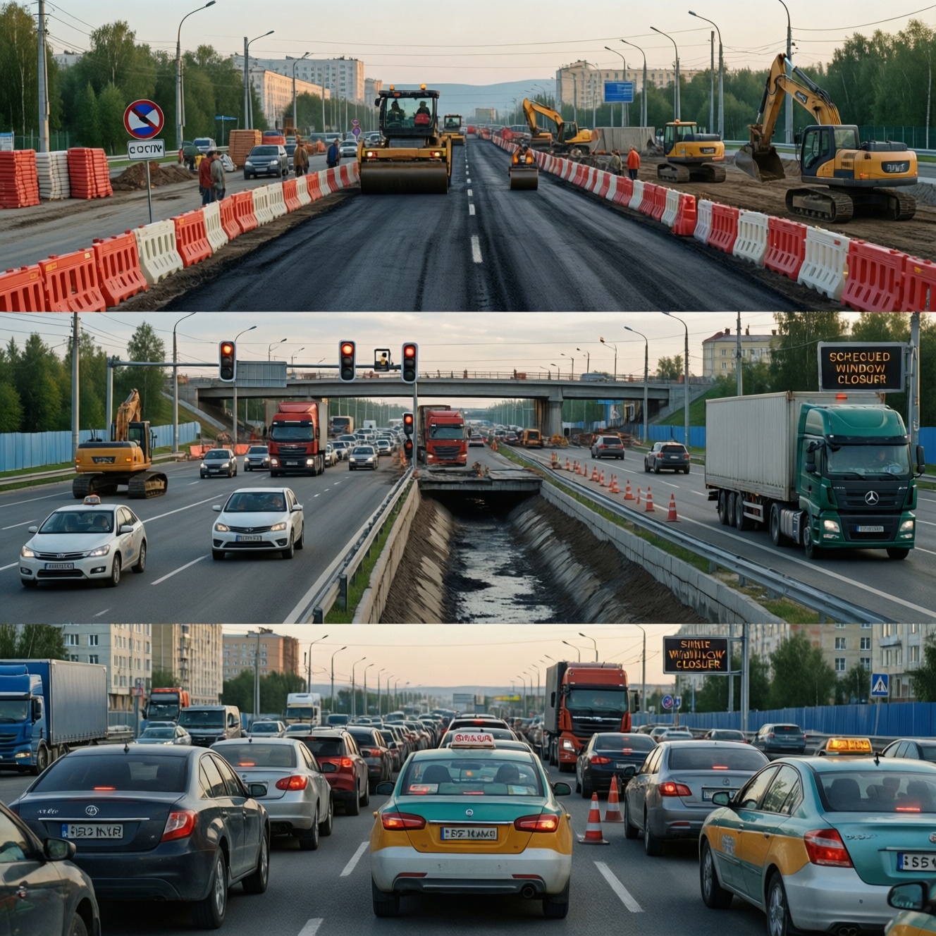 Дорожные новости Алтая: ремонты, перекрытия и новые развязки со сроками сдачи