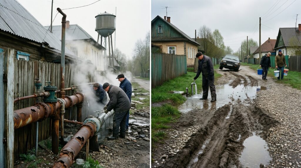 Репортаж из района: как живёт конкретный посёлок/село — проблемы, достижения, планы развития - иллюстрация