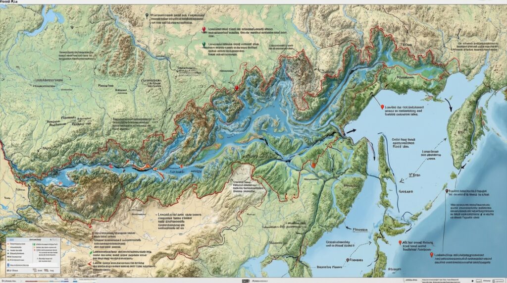 Паводки и уровень воды в реках Алтая: прогнозы, риски и меры защиты - иллюстрация
