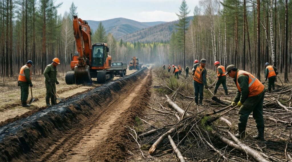 Лесные пожары на Алтае: статистика, причины и как проходит профилактика - иллюстрация