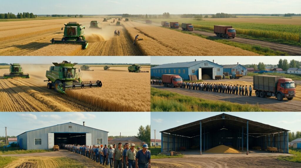 Сельское хозяйство Алтая: как проходит сезон, урожай и поддержка фермеров - иллюстрация