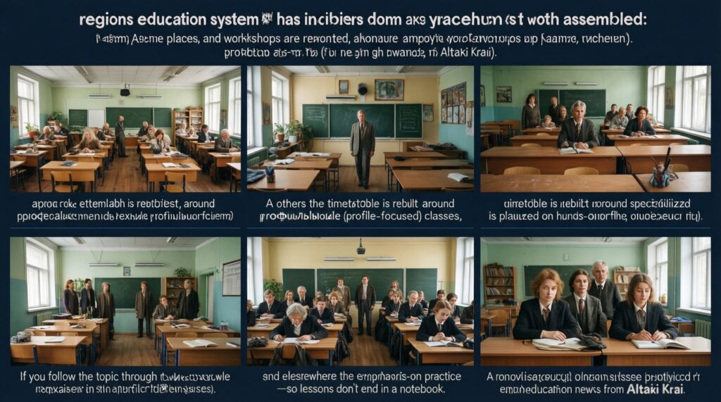 Образование на Алтае: изменения в школах, ЕГЭ, строительство и капремонт - иллюстрация