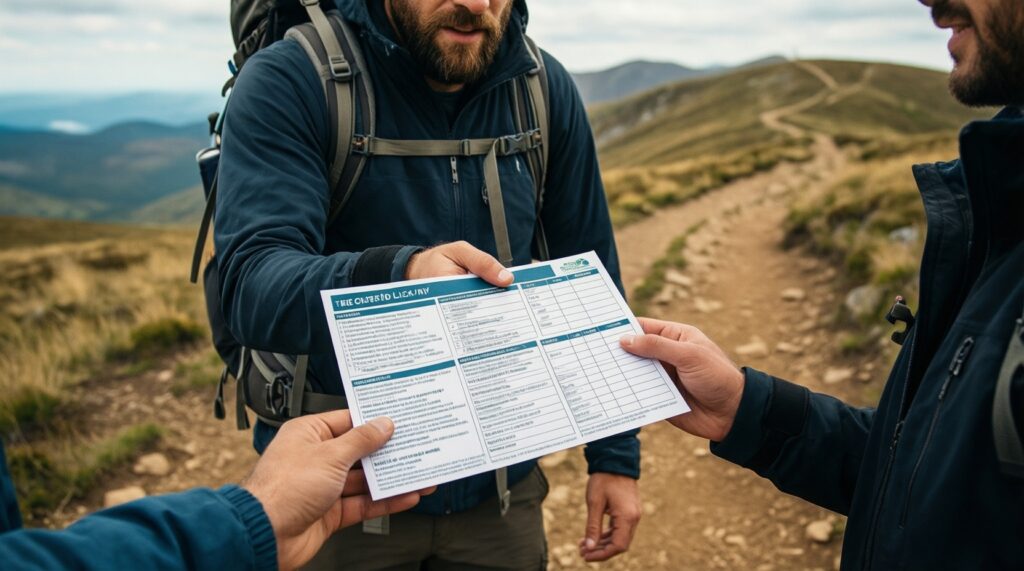 Туристическая безопасность: правила на тропах, регистрация маршрутов, чек-листы - иллюстрация