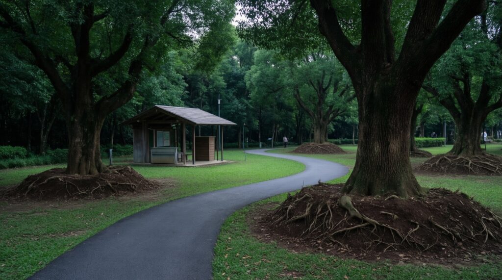 ЖКХ и благоустройство: дворы, парки и проекты комфортной среды - иллюстрация