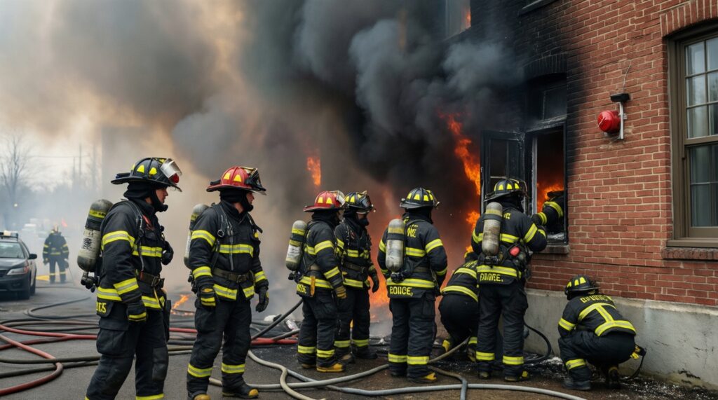 Происшествия и безопасность: пожары, спасработы, профилактика и статистика - иллюстрация