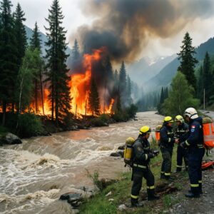 Экологические вызовы Алтая: пожары и паводки, меры по предотвращению и защите