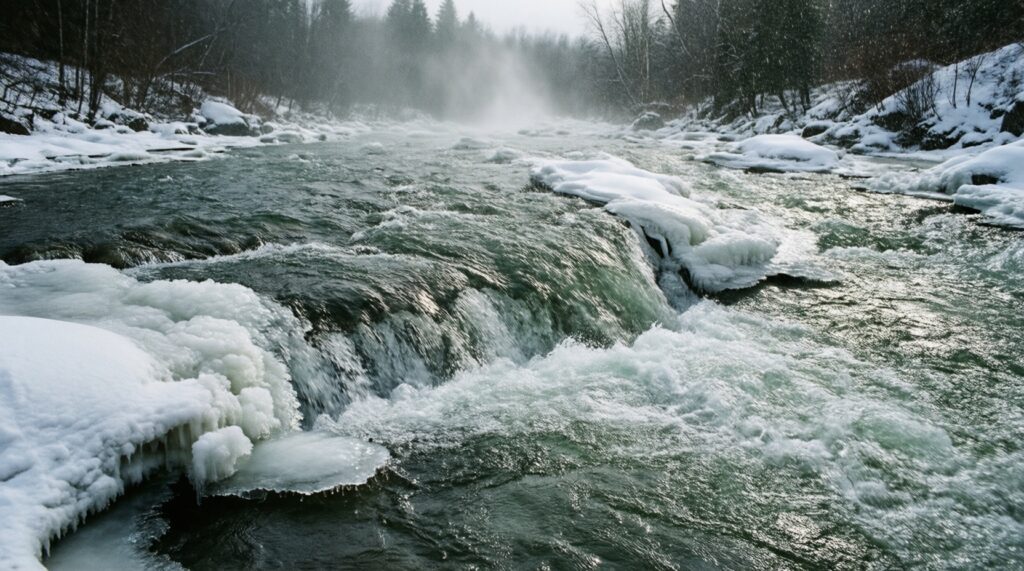 Сезонные изменения на Телецком озере: уровень воды, ледостав и влияние на туризм - иллюстрация
