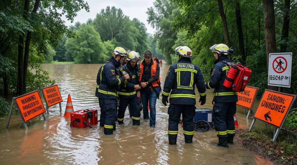 Паводки и подтопления: прогнозы, профилактика и работа спасательных служб - иллюстрация