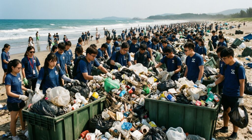 Экологические инициативы: раздельный сбор, уборки берегов и борьба с нелегальными свалками - иллюстрация