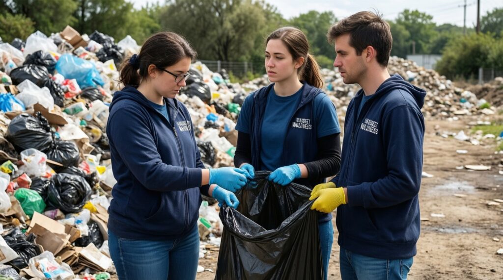 Экологические инициативы: раздельный сбор, уборки берегов и борьба с нелегальными свалками - иллюстрация