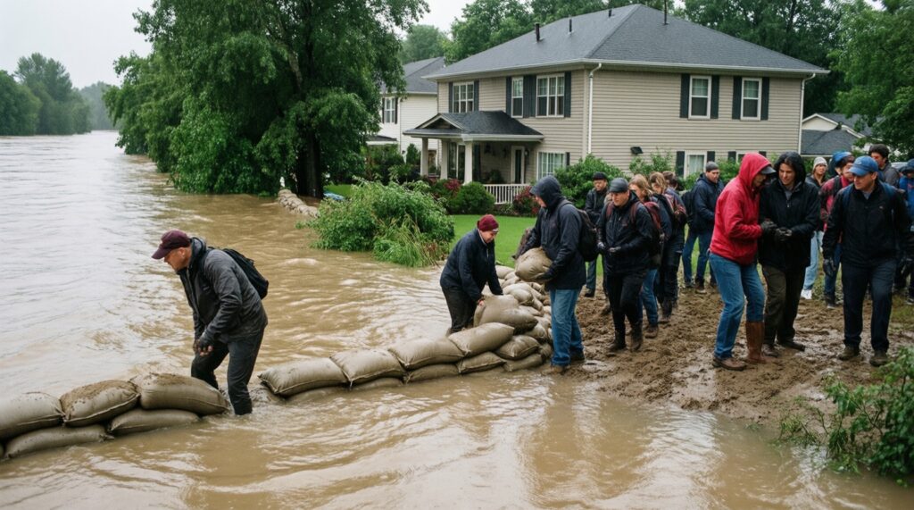 Водные ресурсы и паводки: уровни воды, риски подтоплений и профилактика - иллюстрация