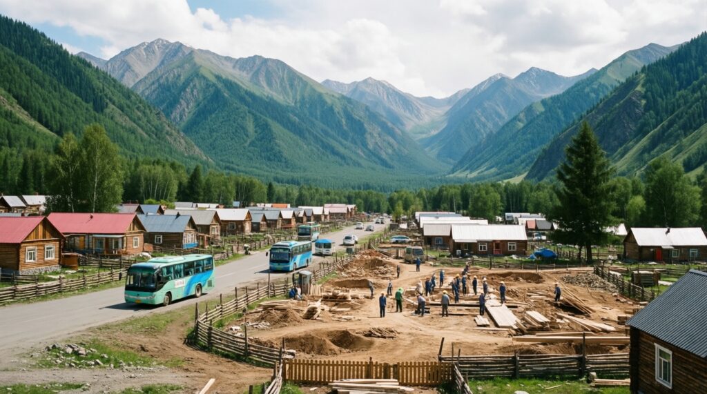 Жизнь в районах: как меняются Кош-Агач, Усть-Кокса, Чемал и другие - иллюстрация
