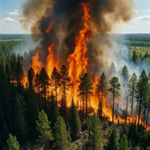 Лесные пожары: статистика, причины и профилактика, ответственность за поджоги